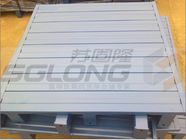 Waterproof Galvanized Powder Coating Steel Metal Pallets Single Faced Eco-Friendly