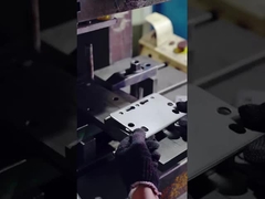 Proceso de perforación en el sistema de estanterías